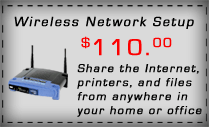 Wireless Network Setup Coupon